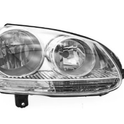 Reflektor VW Golf 5 (03-) (H7+H7, prawy), 9513104E, 1K6941006N, 1K6941006P, 1K6941006R, 1K6941030P, 200317252, 20A317B52B