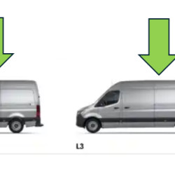 MB Sprinter (06-) Hintertürblech an Glas (links), MB Sprinter galinių durų skarda, 50654027, 5901532567359