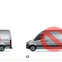 Sprinter/Crafter (06-) Garde-boue arrière au-dessus de moulure - côté (extra long, droit), MB Sprinter Galinio sparno dalis, VW Crafter Galinio sparno dalis