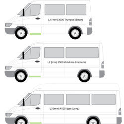 MB Sprinter/VW LT (95-) Einstiegsleisten-Innenteil vorne (links), 506241-7, MB Sprinter/VW LT (1995- 2006) Priekinių durų slenksčio vidinė dalis