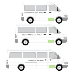 MB Sprinter/VW LT (95-) Foran. dørplate ([1mm], høyre), 506240121