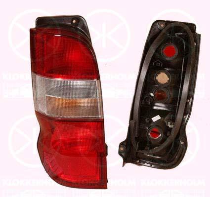 Tail Light Assembly, without bulb holder, Left, 81560 26130 (TOYOTA), 8156026130 (TOYOTA), 81561 26130 (TOYOTA), 81561 26180 (TOYOTA)