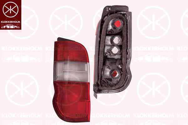 Tail Light Assembly, Left, Indicator Colour: white, without bulb holder, 81561-26410 (TOYOTA)