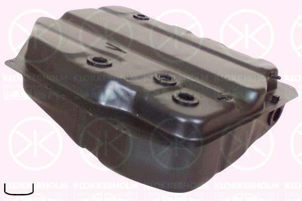 Fuel Tank, 75L, Diesel, with gaskets/seals, 77001 26500 (TOYOTA), 7700126900 (TOYOTA)