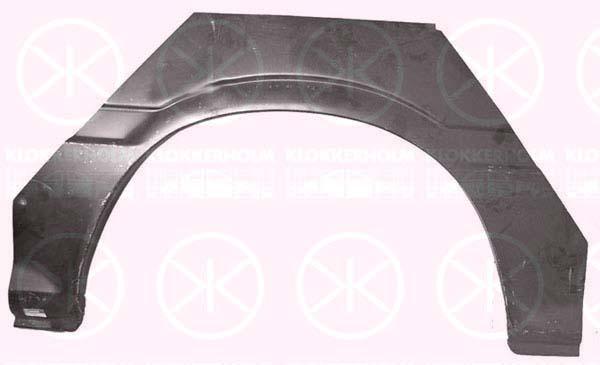 Quarter Panel, LH 102, Wheel Arch Border, Repair Panel, Right Rear, 