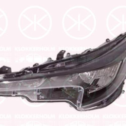 Headlight, Left, Model Year to: 2023, with daytime running light (LED), with motor for headlamp levelling, Valeo, 8115002S60 (TOYOTA)