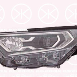 Headlight, Right, HB3, H11, WY21W, with daytime running light (LED), with motor for headlamp levelling, 8114542A30 (TOYOTA), 8114542E50 (TOYOTA)