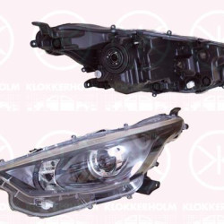 Headlight, Left, HIR2, with daytime running light (LED), WY21W, without motor for headlamp levelling, 81170-K0060 (TOYOTA)