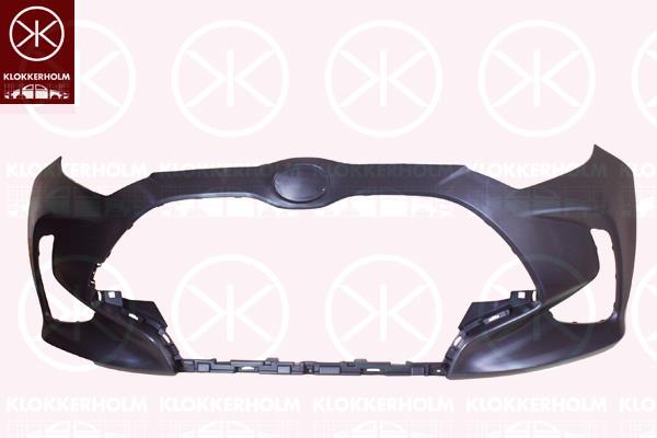 Bumper, Front, black, 521190U946 (TOYOTA)