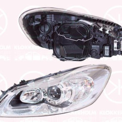 Headlight, Left, H7/H9, with motor for headlamp levelling, AL, 31214799 (VOLVO), 31299814 (VOLVO), 32206150 (VOLVO)