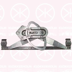 Window Regulator, without electric motor, Electric, Left Front, 30661055 (VOLVO), 30784497 (VOLVO), 30784509 (VOLVO)