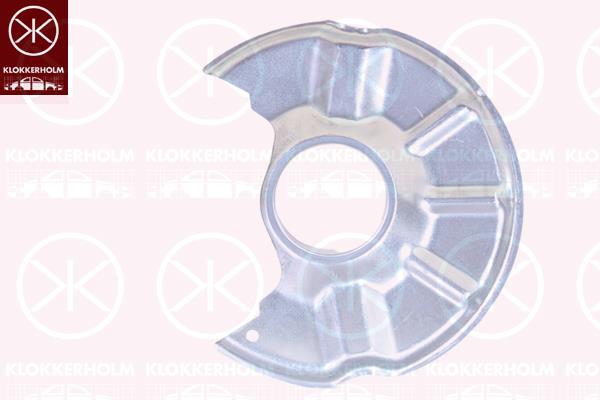 Splash Guard, brake disc, Front Axle, Diameter 1/Diameter 2 [mm]: 277/82, Zinc-coated, 3472526 (VOLVO)