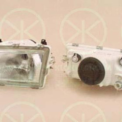 Headlight, H4, without motor for headlamp levelling, Left, Illuminance [lx]: 17.5, 30852088 (VOLVO), 3345702 (VOLVO)