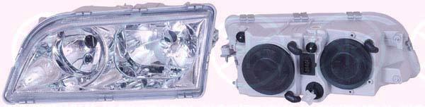 Headlight, H7/H7, Left, Illuminance [lx]: 20, Number of pins: 4, without motor for headlamp levelling, 30899682 (VOLVO)