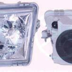 Headlight, H7/H7, Left, Illuminance [lx]: 20, Number of pins: 4, without motor for headlamp levelling, 30899682 (VOLVO)