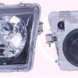 Headlight, H7/H7, Left, Illuminance [lx]: 20, Housing Colour: black, Number of pins: 4, without motor for headlamp levelling, 30896556 (VOLVO), 30899678 (VOLVO)