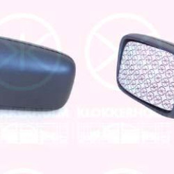 Exterior Mirror, w/primer, for electric mirror adjustment, Aspherical, Heatable, Left, 30623537 (VOLVO), 30800263 (VOLVO)