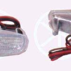 Side Marker Light, white, Right Rear, Left Front, 9178885 (VOLVO), 9190169 (VOLVO)