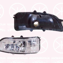 Direction Indicator, Left, Exterior Mirror, white, without bulb holder, 30716696 (VOLVO), 31111090 (VOLVO)