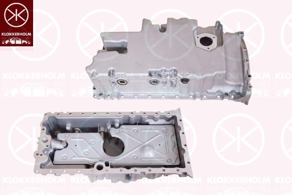 Oil Sump, Aluminium, with bore for oil-level sensor, 30777234 (VOLVO)