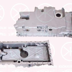 Oil Sump, Aluminium, with bore for oil-level sensor, 30777234 (VOLVO)