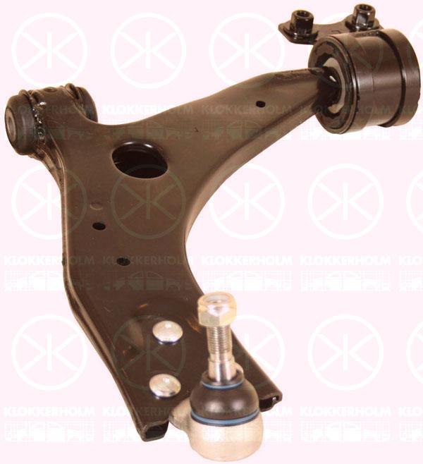 Control/Trailing Arm, wheel suspension, Front Axle Left, with bush, with ball joint, Control Arm, Cone Size [mm]: 18, 1 234 375 (FORD), 1 328 381 (FORD), 1 328 671 (FORD), 1 332 075 (FORD), 1 348 192 (FORD), 1 355 151 (FORD), 1 362 651 (FORD), 1 477 860 (FORD), 1254311 (FORD), 1328381 (FORD), 1332075 (FORD), 1425976 (FORD), 1477865 (FORD), 1570678 (FORD), 1570748 (FORD), 30647737 (VOLVO), 30647876 (VOLVO), 30666841 (VOLVO), 30678438 (VOLVO), 30683340 (VOLVO), 30714126 (VOLVO), 30714421 (VOLVO), 30714422 (VOLVO), 30730829 (VOLVO), 30736954 (VOLVO), 30748231 (VOLVO), 31212979 (VOLVO), 31277464 (VOLVO)