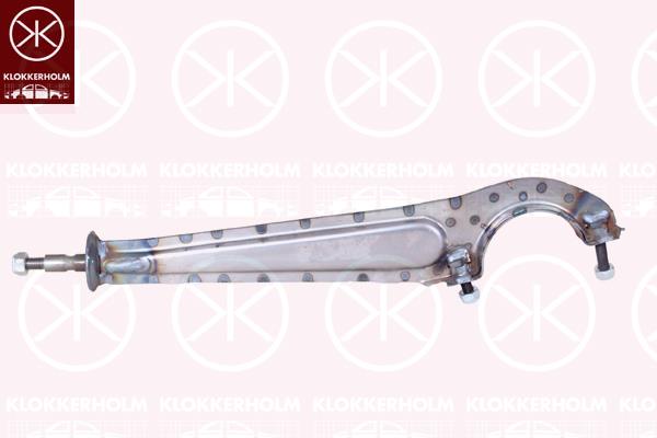 Control/Trailing Arm, wheel suspension, without bush, Rear Axle Right, Trailing Arm, 653443 (VOLVO)