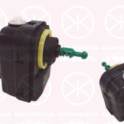 Actuator, headlight levelling, for vehicles without xenon light, Electric, 1017343 (VOLVO), 9178539 (VOLVO)