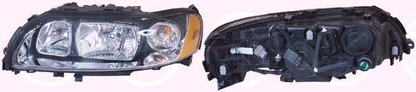 Headlight, H7/H9, with motor for headlamp levelling, Valeo, Right, 30698826 (VOLVO)