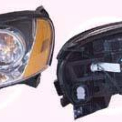 Headlight, H7/H9, with motor for headlamp levelling, Valeo, Left, 30698825 (VOLVO)