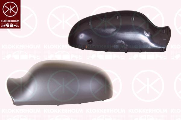 Housing, exterior mirror, Left, w/primer, 9187600 (VOLVO)