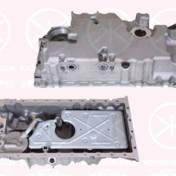 Oil Sump, Aluminium, with bore for oil-level sensor, 30750653 (VOLVO), 30777699 (VOLVO), 8670458 (VOLVO)