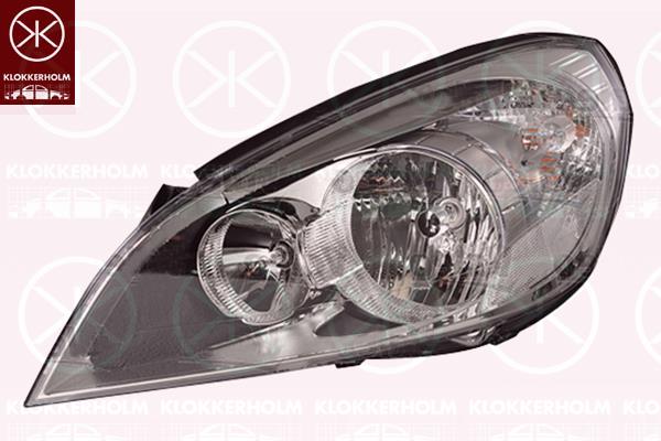 Headlight, Right, Illuminance [lx]: 20, H7/H9, with motor for headlamp levelling, 30796250 (VOLVO), 31299995 (VOLVO), 31383067 (VOLVO)