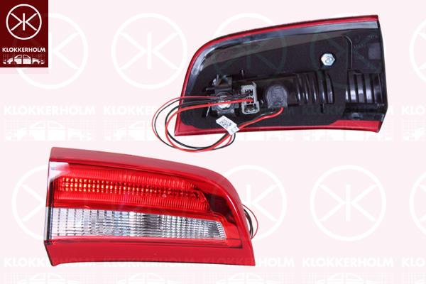 Tail Light Assembly, Left, Inner Section, AL, 30796271 (VOLVO)