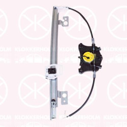 Window Regulator, without electric motor, Electric, Right Rear, 30784309 (VOLVO)