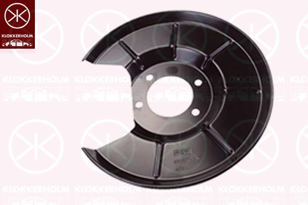 Splash Guard, brake disc, Rear Axle Left, for brake disc diameter [mm]: 302, 30793309 (VOLVO), 6G91-2K317A