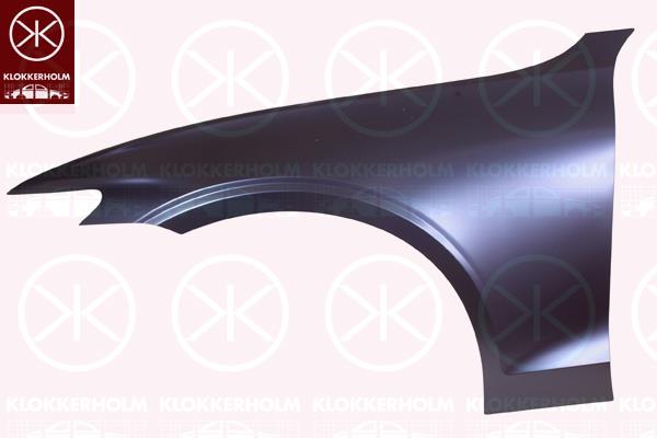 Wing, Aluminium, Right Front, without hole for direction indicator, 31468171 (VOLVO)