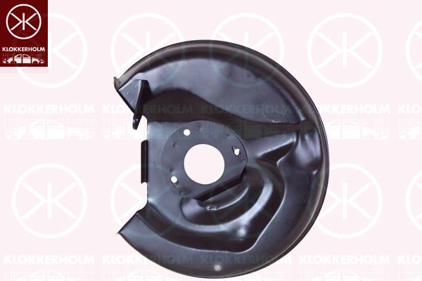 Splash Guard, brake disc, Front Axle Left, Diameter 1/Diameter 2 [mm]: 310/50, Zinc-coated, 675359 (VOLVO)