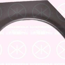 Quarter Panel, 4/5-drs, Wheel Arch Border, Repair Panel, Right Rear, 