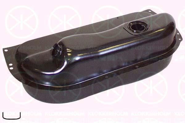 Fuel Tank, 60L, with gaskets/seals, 3517373 (VOLVO)