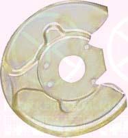 Splash Guard, brake disc, not for ABS, Front Axle, Diameter 1/Diameter 2 [mm]: 288/53, Zinc-coated, 1272469 (VOLVO)