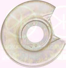 Splash Guard, brake disc, Rear Axle Left, Diameter 1/Diameter 2 [mm]: 320/77, Zinc-coated, 1205785 (VOLVO)