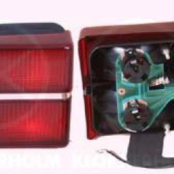 Tail Light Assembly, Right, with bulb holder, with trim strip, chrome, 1372213 (VOLVO)