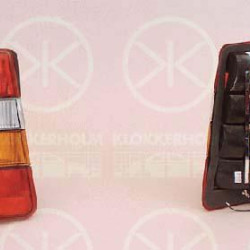 Tail Light Assembly, with front fog light, without bulb holder, Left, not ECE approved, 1372439 (VOLVO)