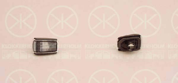 Direction Indicator, without bulb holder, white, lateral installation, 91788851 (VOLVO)