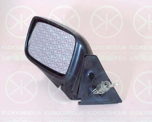 Exterior Mirror, Control: cable pull, Convex, Right, 1372416 (VOLVO), 9484353 (VOLVO)