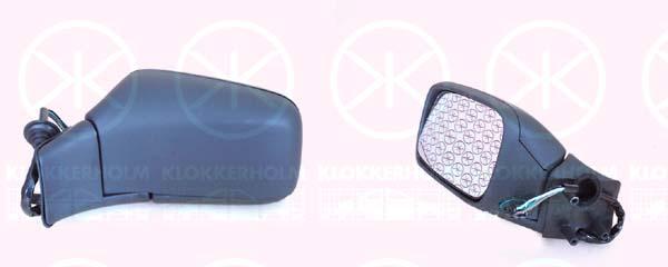 Exterior Mirror, for electric mirror adjustment, Aspherical, Heatable, Left, 8626852 (VOLVO), 9133155 (VOLVO)