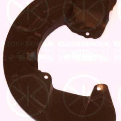 Splash Guard, brake disc, Front Axle Left, Diameter 1/Diameter 2 [mm]: 185/112, Zinc-coated, 9140388 (VOLVO)