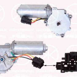 Wiper Motor, Rear, Voltage [V]: 12, 3512391 (VOLVO)