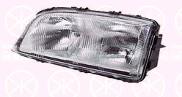 Headlight, Right, Illuminance [lx]: 25, H7/H7, without motor for headlamp levelling, Depo, 8 628 399 (VOLVO), 8628618 (VOLVO), 9 169 597 (VOLVO), 9151467 (VOLVO)